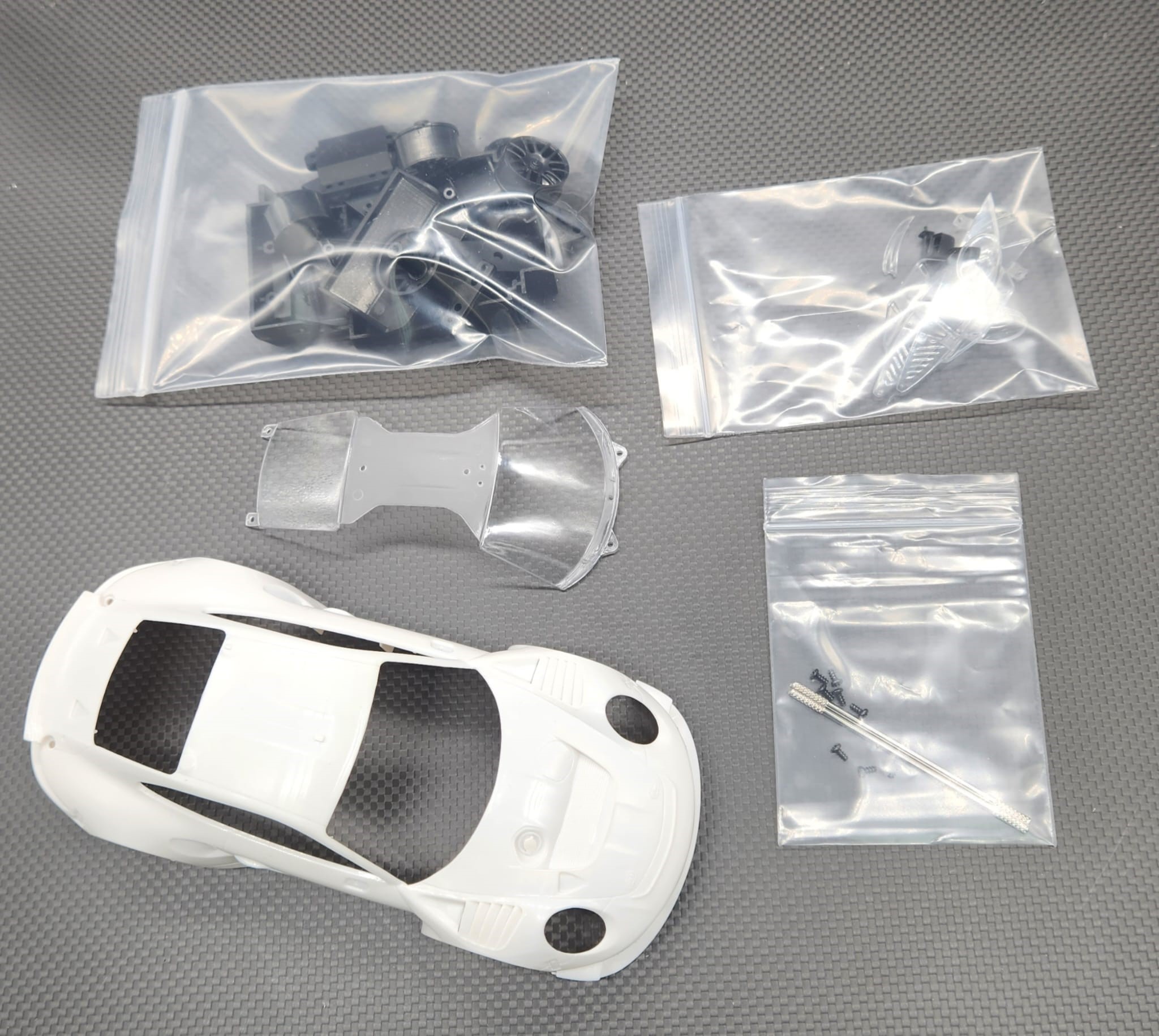 GL Porsche 911 GT3 White Kit Set