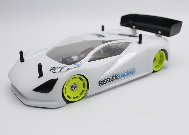 REFLEX RACING Speed Dish Wheel REAR- 0 Offset (Yellow)