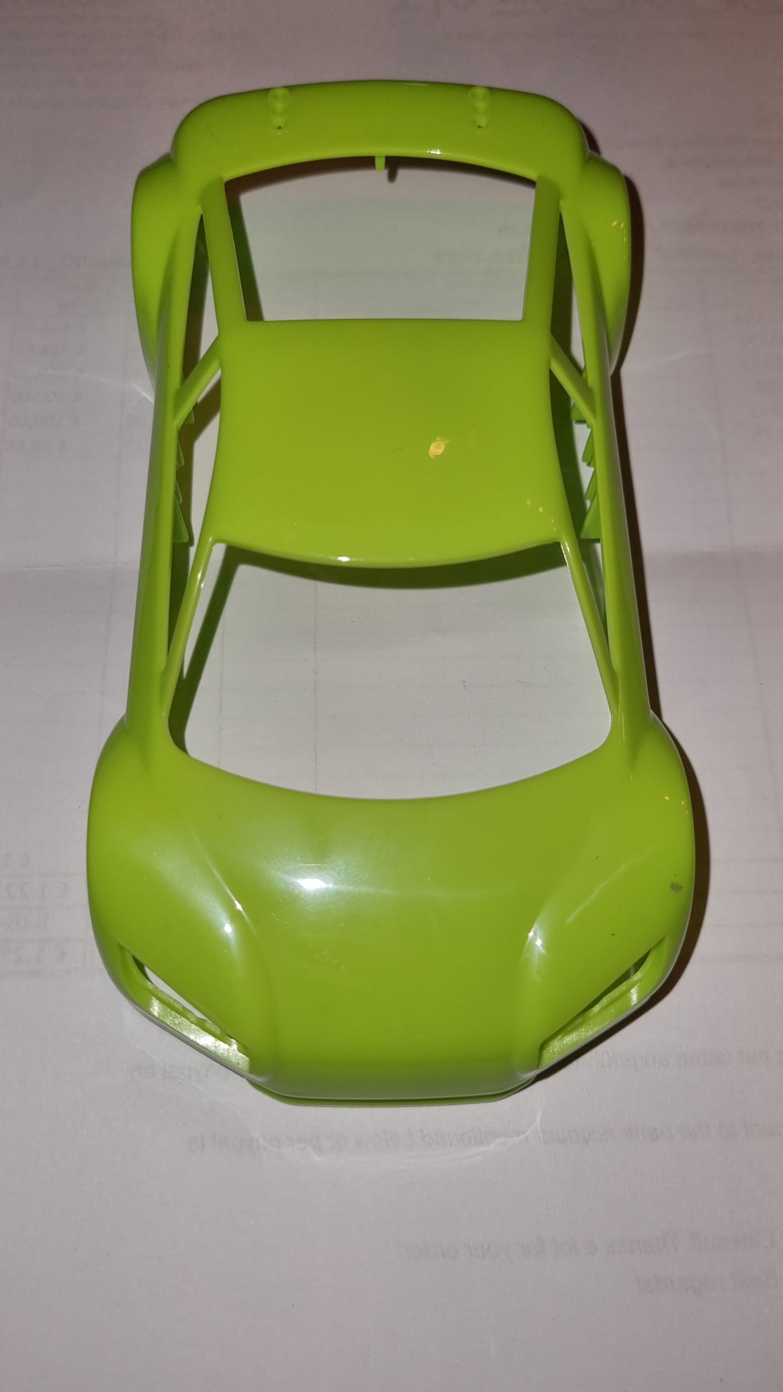 JOMUREMA JR-GT01 Car Body Set - Light Green