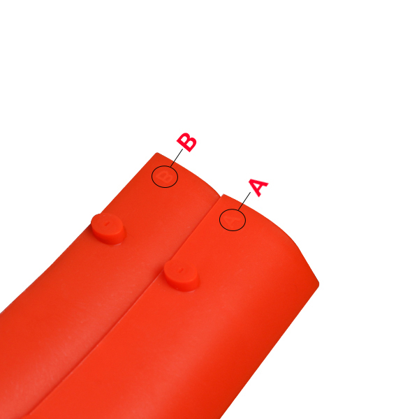Nexx Racing Plastic Spoiler Set (Neon Orange) 