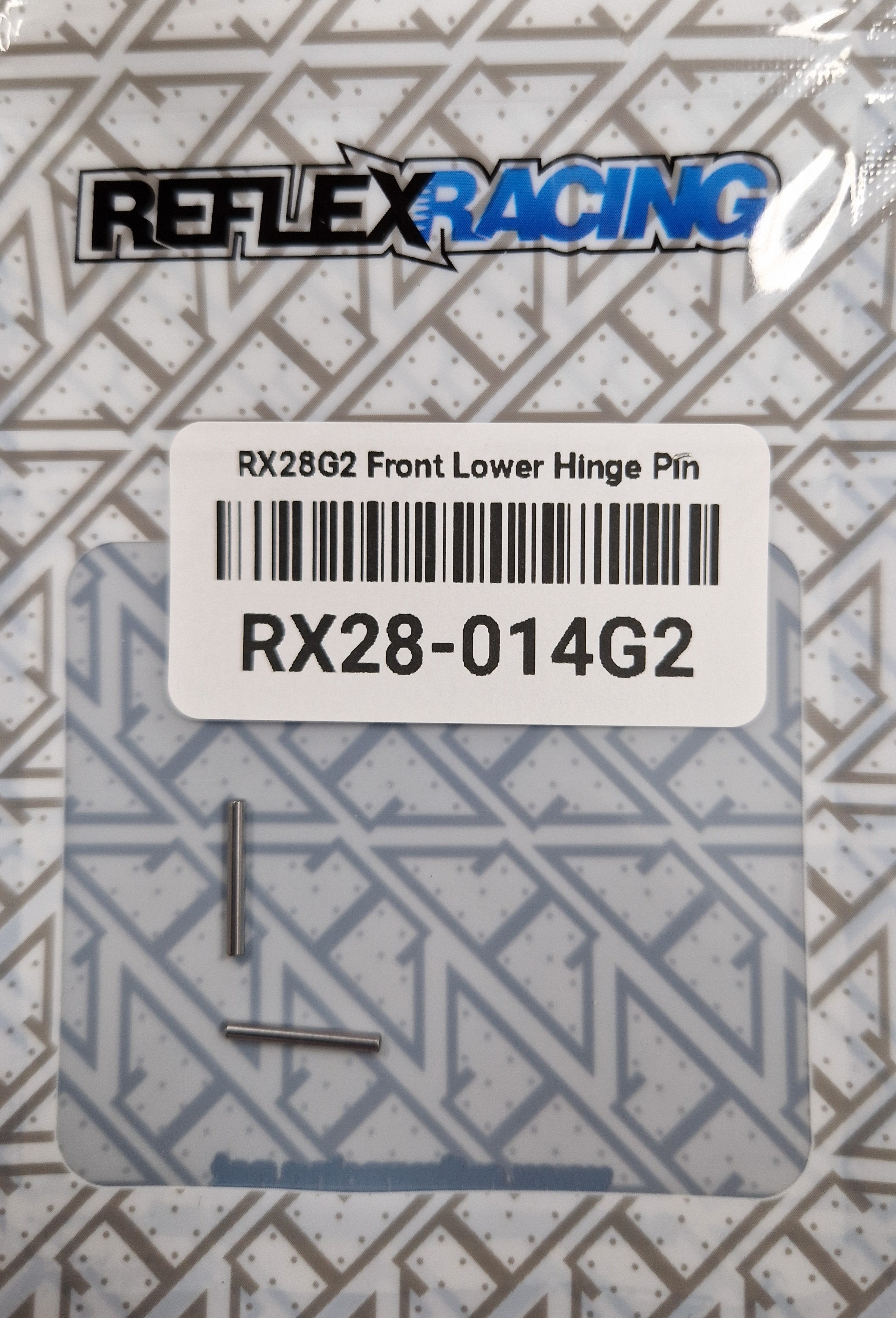 Reflex Racing RX28 Hardened Steel Lower Arm Hinge Pins (1pr)  Kopie