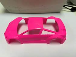 JOMUREMA JR-GT01 Car Body Set - Neon Pink