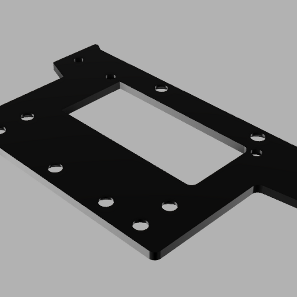 MWX Formula R.1 composite Pod Plate (2.7g)