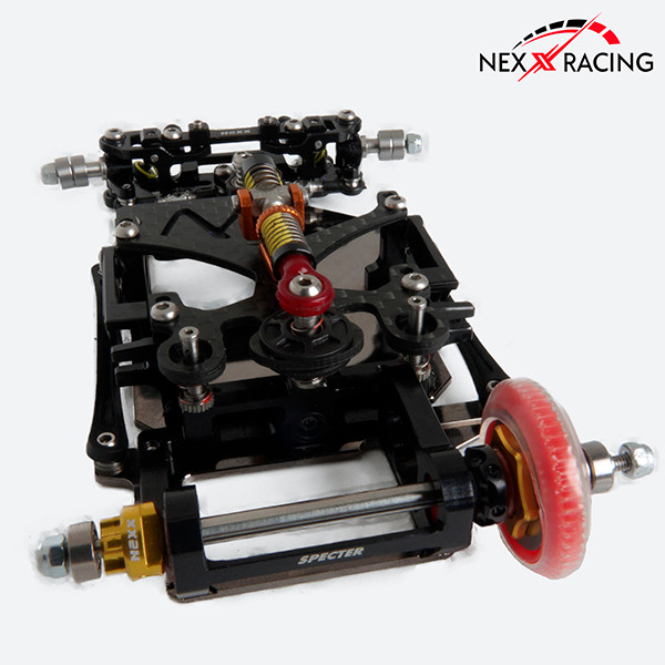 NX-300-B Nexx Racing Specter 1/28 RWD Chassis Kit (with Brass Chassis)