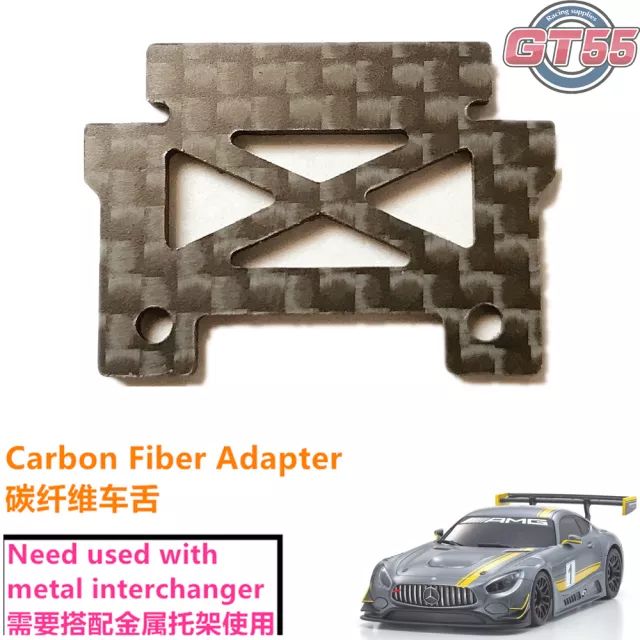 GT55 Mercedes AMG GT3 Carbon Fiber Body Clip Adapter