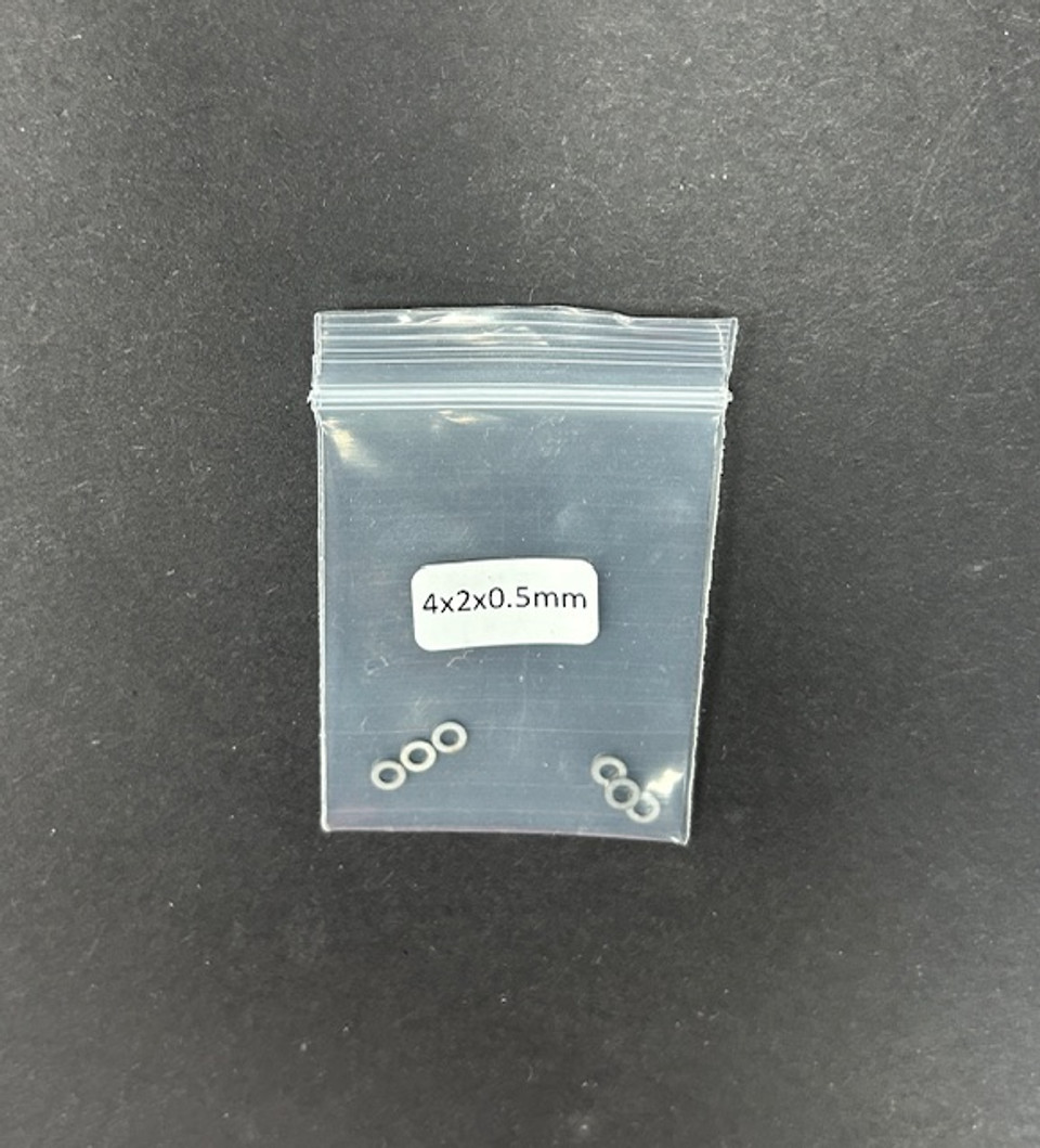 MWX Alloy Shims 0.5mm / 2x4mm (10 pcs.)