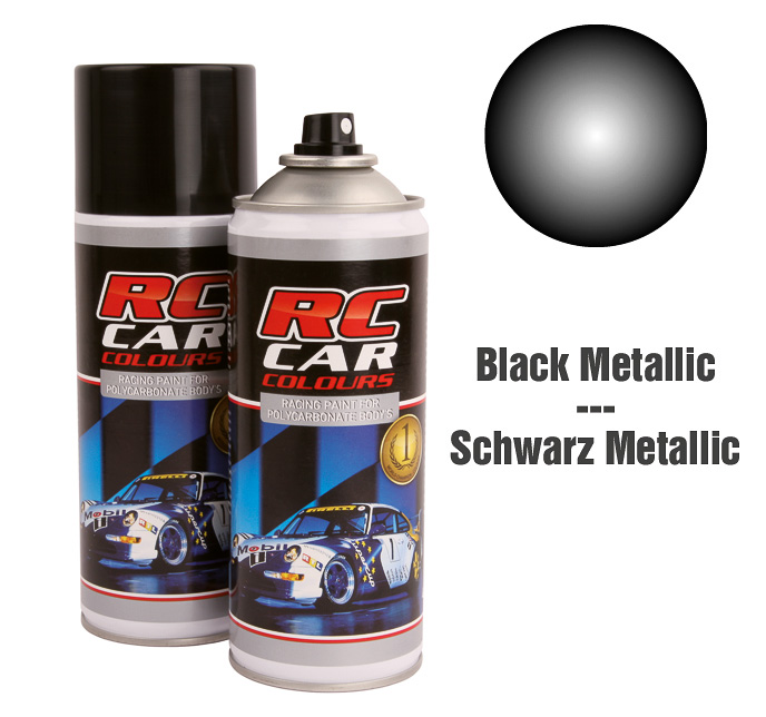 Lexan Farbe Metallic Schwarz Nr 935 - 150ml