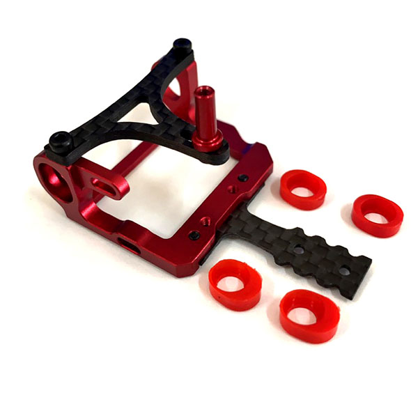Nexx Racing Precision CNC 7075 Round Motor mount for 98-102 LM (RED) 