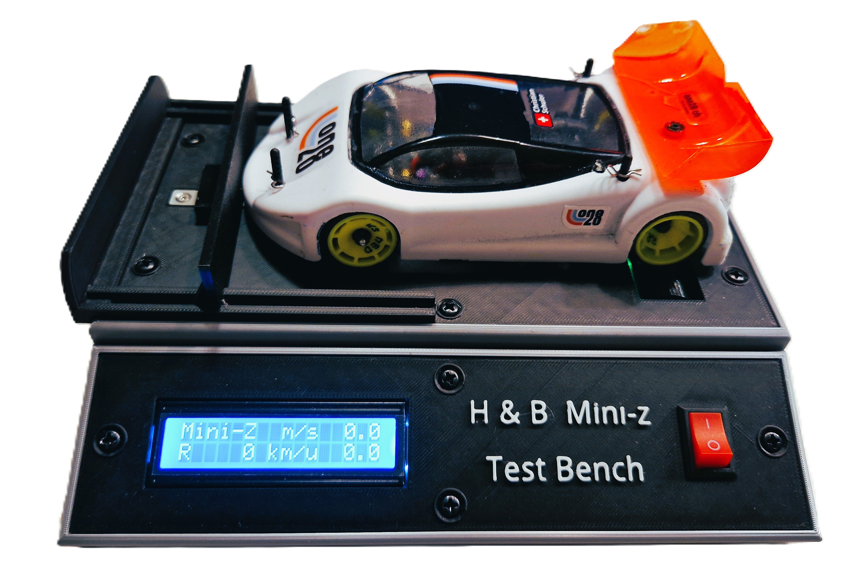H&B Speed Test Bench for 1:28 RC Racer