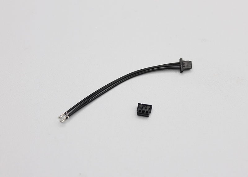 Reflex Racing 50mm ESC Connection Wire - Black Silicone Sheating (1 pc.)
