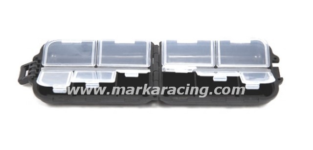 Marka Hardware Box Ultra Small - 10 Compartments - 95 x 62 x 27mm