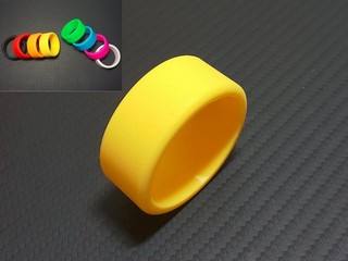 Vigor High Grip Steering Pad for Sanwa & Futaba (Yellow)