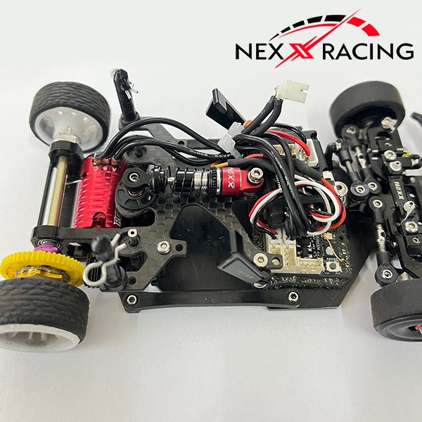 Nexx Racing Dual-Spring Center Oil Shock Set (Black)