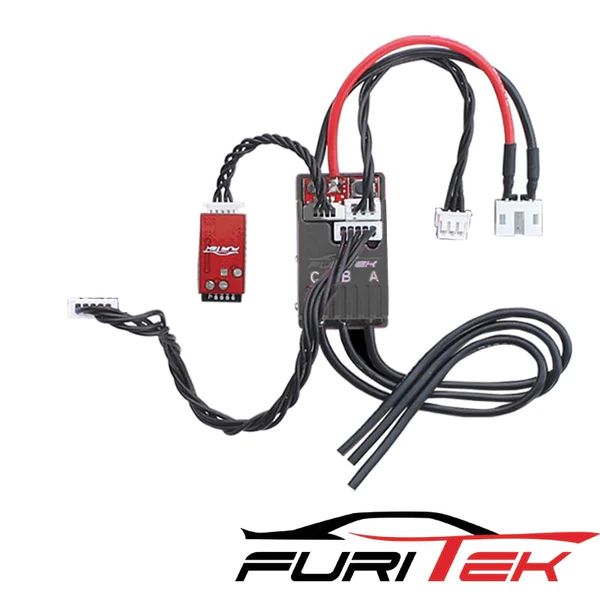 Furitek CYCLOS 2S 20A/40A brushless sensored ESC for Race & Drift  with Bluetooth (Black Aluminium Case)