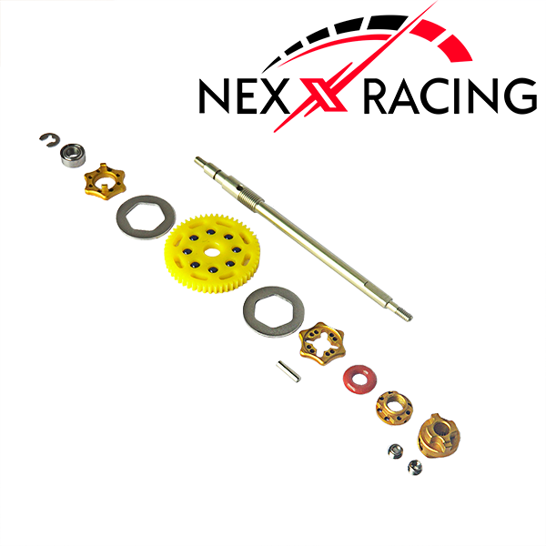 Nexx Racing Mini-Z Light Weight 64P Ceramic Ball Diff - Gold