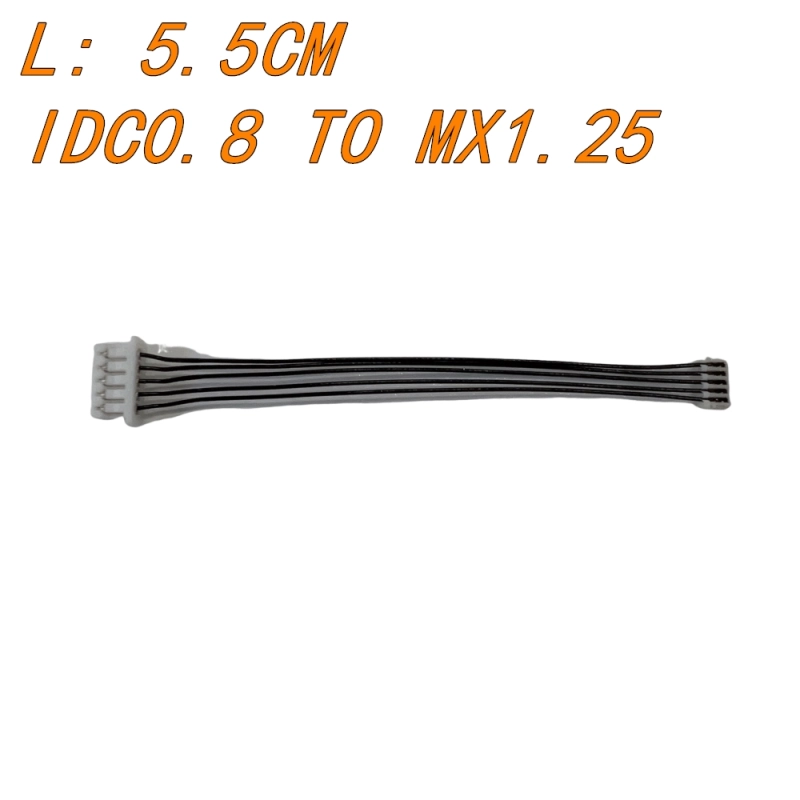 GT55 Sensored Motor ESC Cable 5P IDC0.8 to MX1.25 Plug - 5.5cm