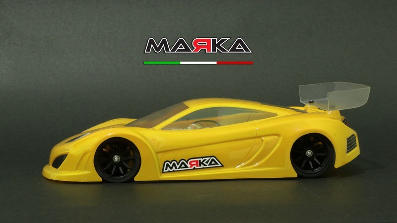 MARKA RK-12 RACING LEXAN BODY KIT (98MM W/B) - REGULAR