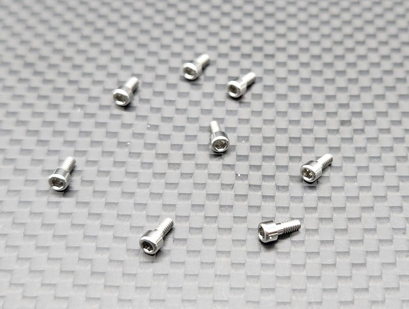 GL-GTR Ultra hard CNC screw set (For GTR) M1.6*4