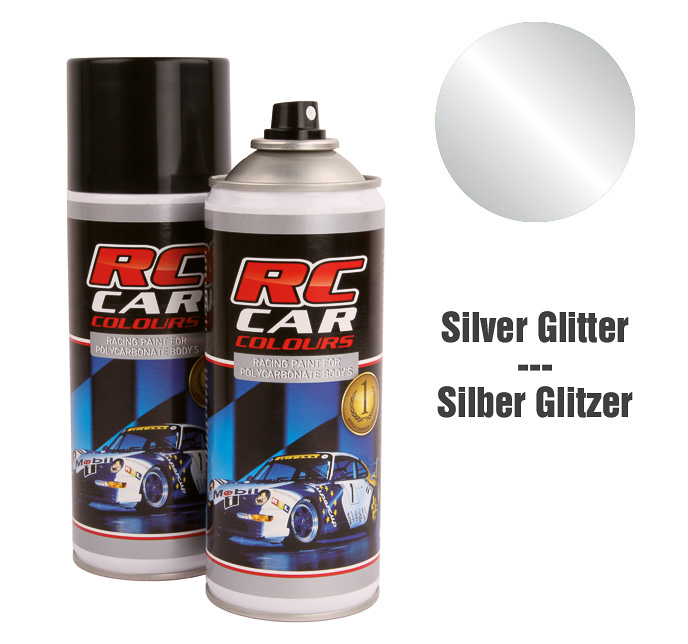 Lexan Farbe Silber Glitter Nr 924 - 150ml