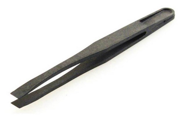Marka Racing plastic tweezer straight flat - Pinzette flach