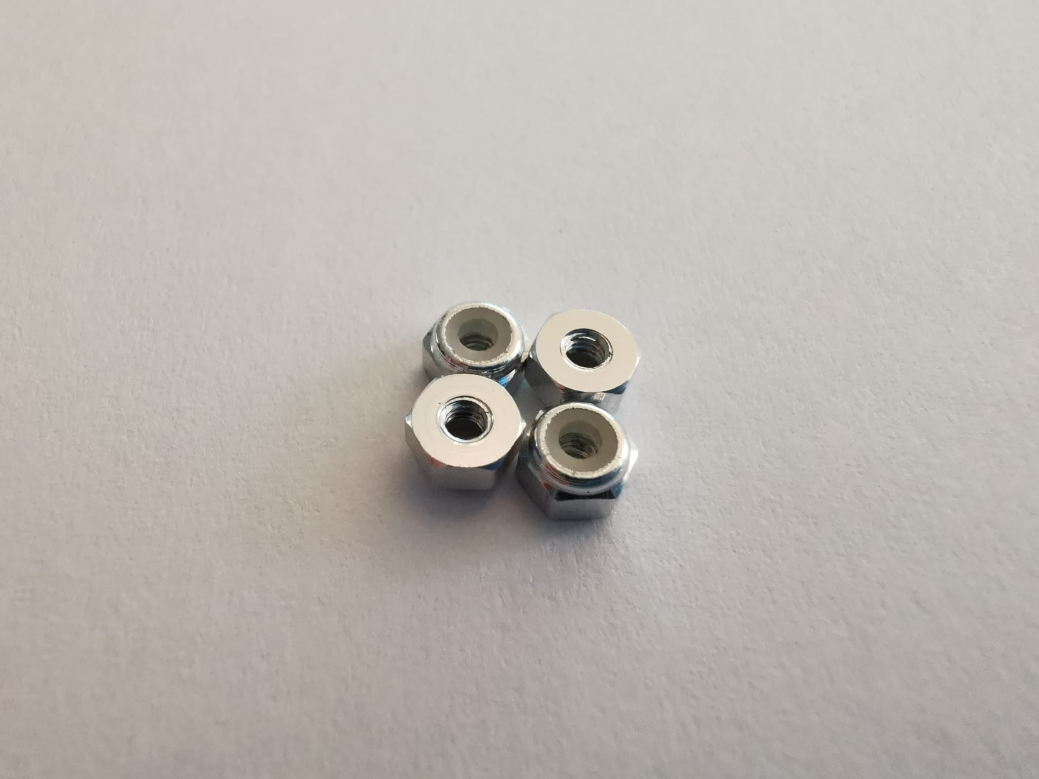 Aluminium Lock Nut -  Silver