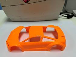 JOMUREMA JR-GT01 Car Body Set - Neon Orange