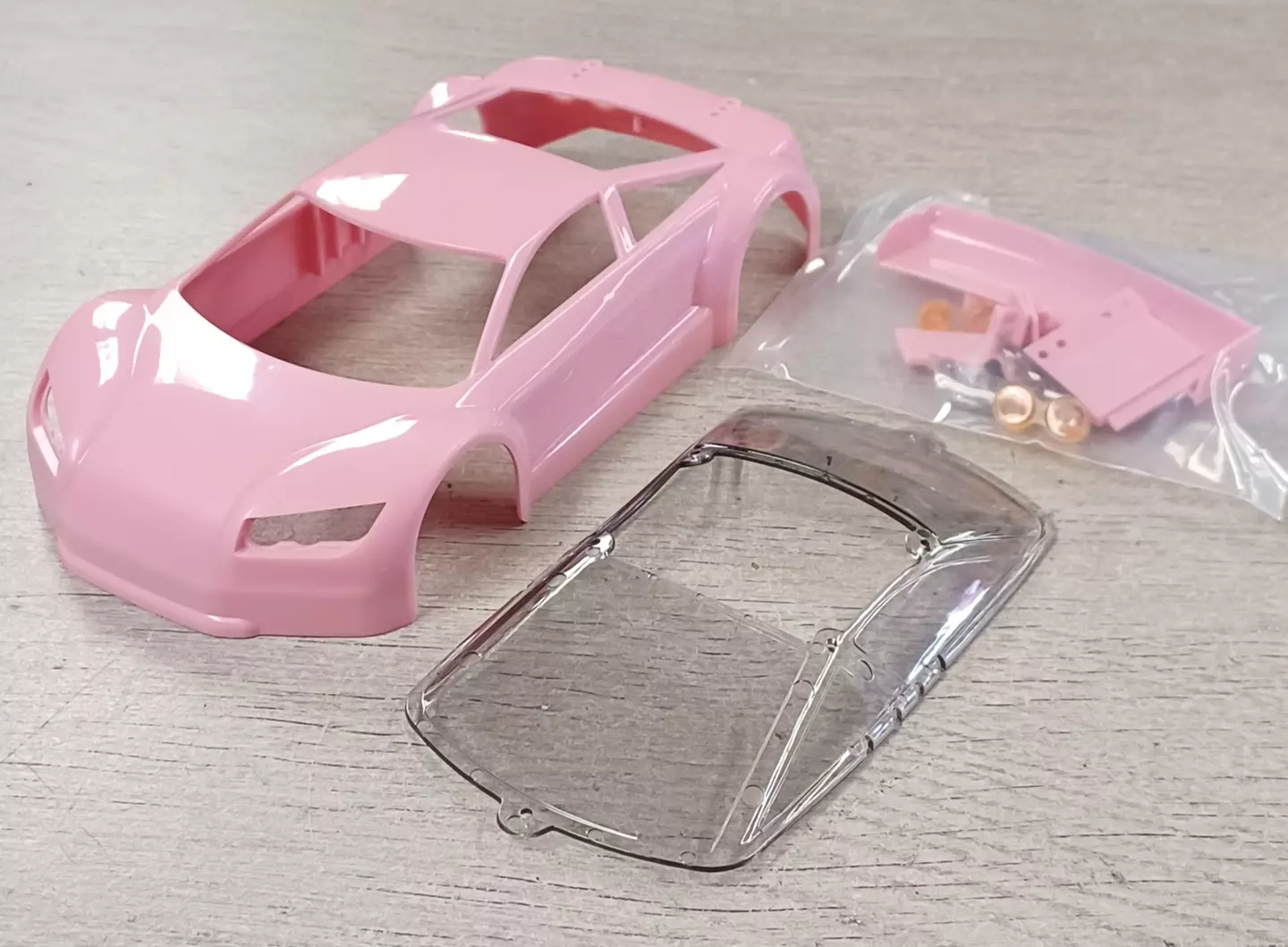 JOMUREMA JR-GT01 Car Body Set - Pink