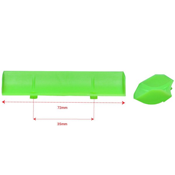 Nexx Racing Plastic Spoiler Set (Neon Green) 