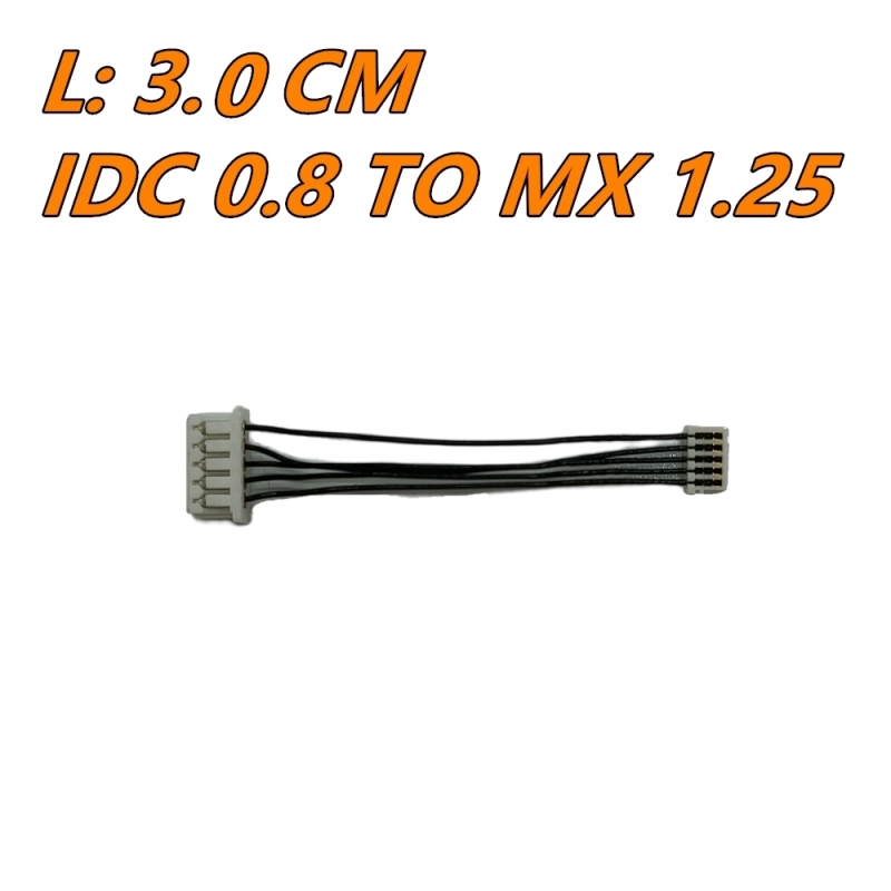 GT55 Sensored Motor ESC Cable 5P IDC0.8 to MX1.25 Plug - 3cm