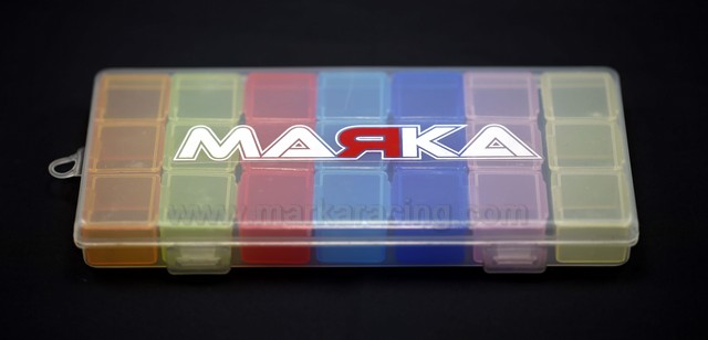 MARKA HARDWARE BOX - 21 COMPARTMENTS - 180X80MM