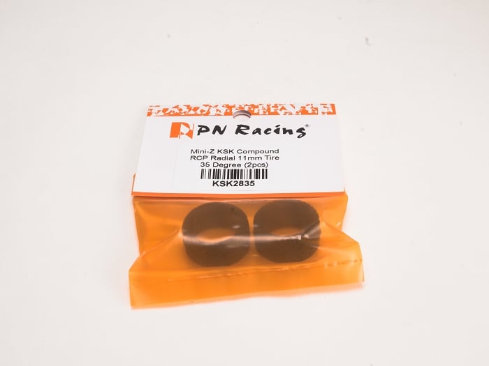 PN Racing Mini-Z KSK Compound RCP Radial 11mm Tire 35 Degree (2pcs.)
