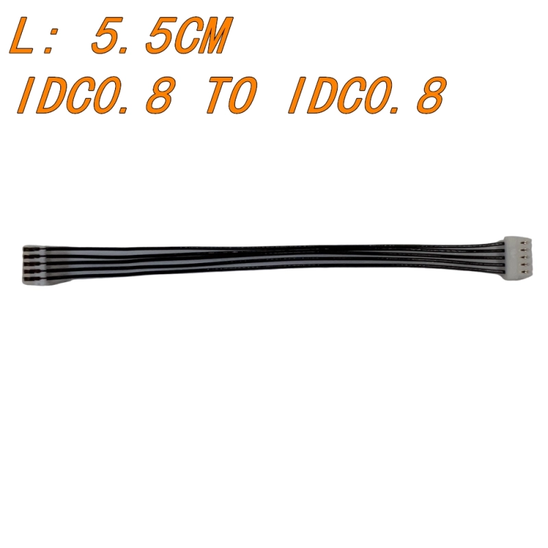 GT55 Sensored Motor ESC Cable 5P IDC0.8 to IDC0.8 Plug - 5.5cm