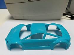 JOMUREMA JR-GT01 Car Body Set - Neon Blue